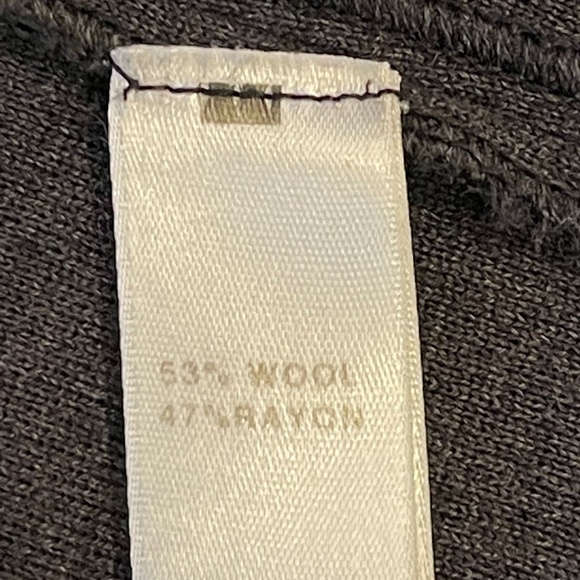 St. John Sleek and Stylish Gray Knit Dress - Picture 9 of 9